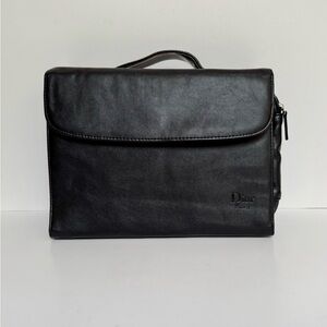 Dior Unisex Black Vanity Cosmetic Travel Bag
